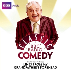 Book cover of Ronnie Barker's Lines From My Grandfather's Forehead by Ronnie Barker