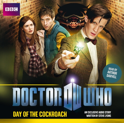 Book cover of Doctor Who: Day Of The Cockroach by Steve Lyons