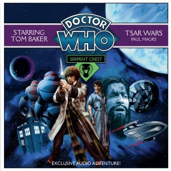 Book cover of Doctor Who Serpent Crest 1: Tsar Wars by Paul Magrs