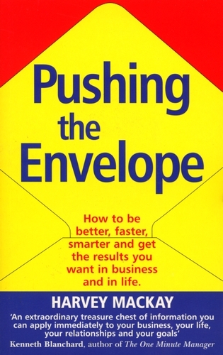 Book cover of Pushing The Envelope by Harvey Mackay