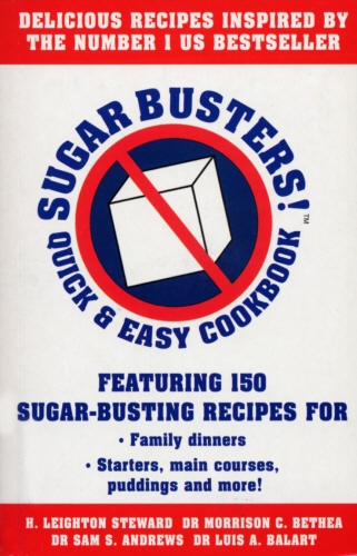 Book cover of Sugar Busters! Quick & Easy Cookbook by H A Stewart