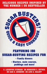 Book cover of Sugar Busters! Quick & Easy Cookbook by H A Stewart