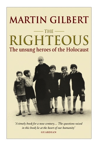 Book cover of The Righteous by Martin Gilbert