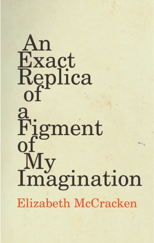 Book cover of An Exact Replica of a Figment of My Imagination by Elizabeth McCracken