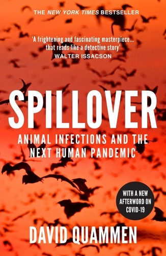 Book cover of Spillover by David Quammen