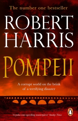 Book cover of Pompeii by Robert Harris