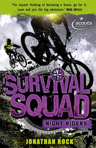 Book cover of Survival Squad: Night Riders by Jonathan Rock