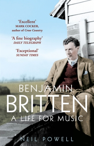 Book cover of Benjamin Britten by Neil Powell
