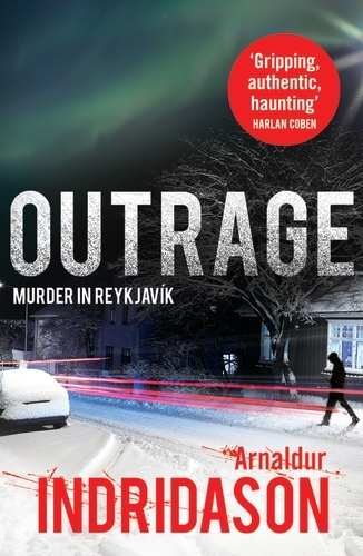 Book cover of Outrage by Arnaldur Indridason