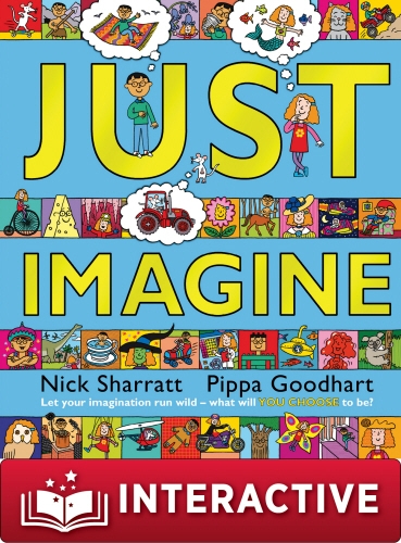 Book cover of Just Imagine by Pippa Goodhart
