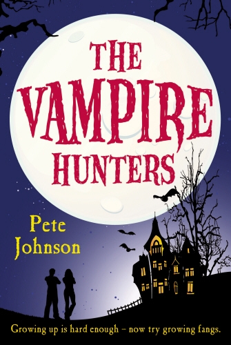 Book cover of The Vampire Hunters by Pete Johnson