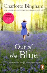 Book cover of Out Of The Blue by Charlotte Bingham