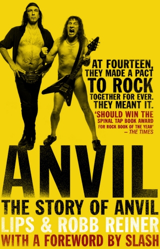 Book cover of Anvil by Steve 'Lips' Kudlow, Robb Reiner