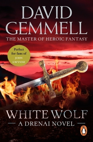 Book cover of White Wolf by David Gemmell