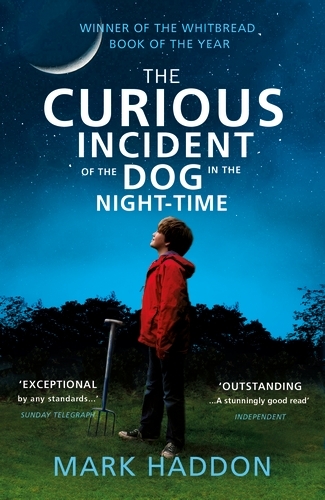 Book cover of The Curious Incident of the Dog in the Night-time by Mark Haddon