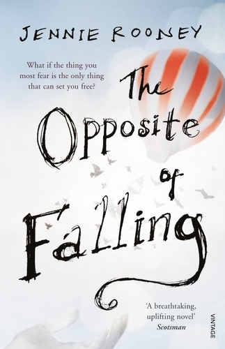 Book cover of The Opposite of Falling by Jennie Rooney