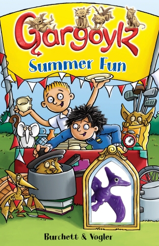 Book cover of #12 - Gargoylz: Summer Fun by Jan Burchett, Sara Vogler