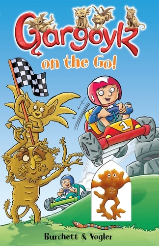 Book cover of #13 - Gargoylz on the Go! by Jan Burchett, Sara Vogler