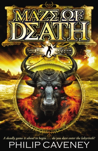 Book cover of Alec Devlin: Maze of Death by Philip Caveney