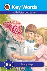 Book cover of Key Words: 8a Sunny days by Ladybird, William Murray