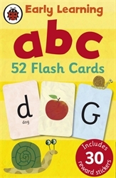 Book cover of Ladybird Early Learning: ABC flash cards