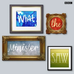 Book cover of What The Minister Saw (BBC Radio 4) by Philip Mould