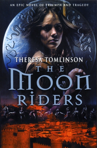 Book cover of The Moon Riders by Theresa Tomlinson