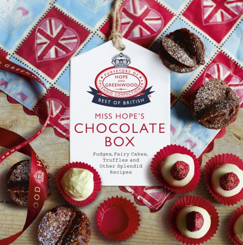 Book cover of Miss Hope's Chocolate Box by Hope and Greenwood