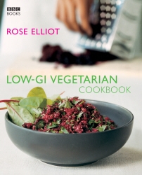 Book cover of Low-GI Vegetarian Cookbook by Rose Elliot