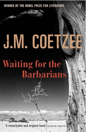 Book cover of Waiting for the Barbarians by J M Coetzee