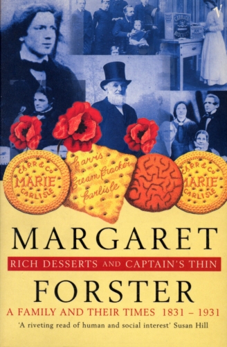 Book cover of Rich Desserts and Captain's Thin by Margaret Forster