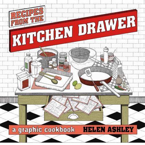 Book cover of Recipes From the Kitchen Drawer by Helen Ashley