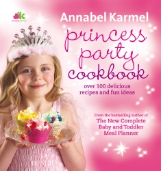 Book cover of Princess Party Cookbook by Annabel Karmel