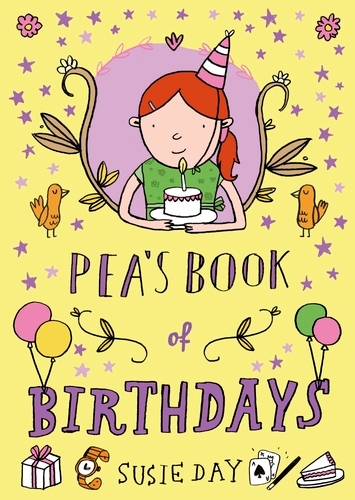 Book cover of Pea's Book of Birthdays by Susie Day