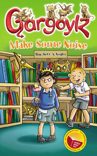 Book cover of Gargoylz Make Some Noise by Sara Vogler, Jan Burchett