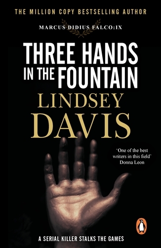 Book cover of Three Hands In The Fountain by Lindsey Davis