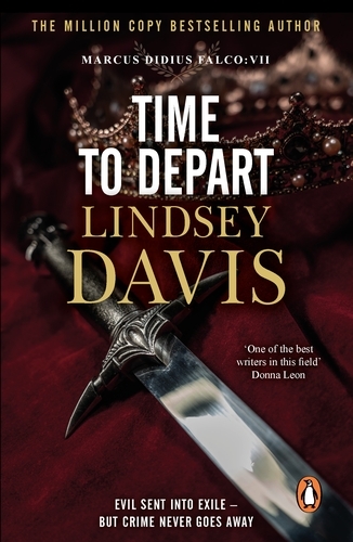Book cover of Time To Depart by Lindsey Davis