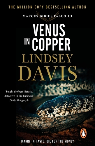 Book cover of Venus In Copper by Lindsey Davis