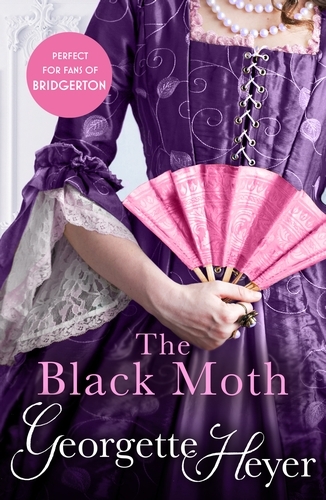 Book cover of The Black Moth by Georgette Heyer