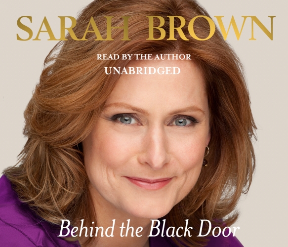Book cover of Behind the Black Door by Sarah Brown