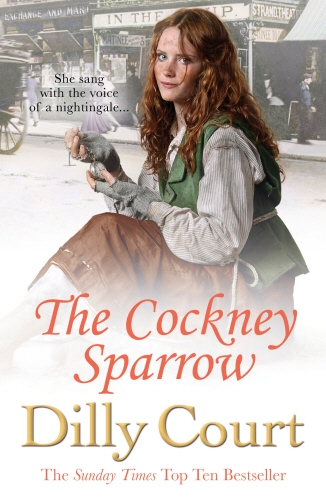 Book cover of The Cockney Sparrow by Dilly Court