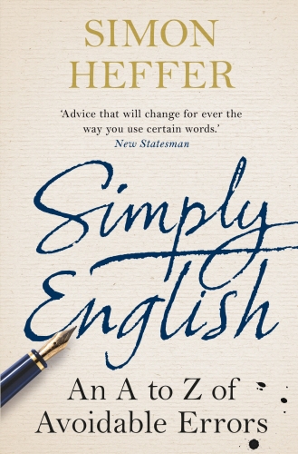 Book cover of Simply English by Simon Heffer