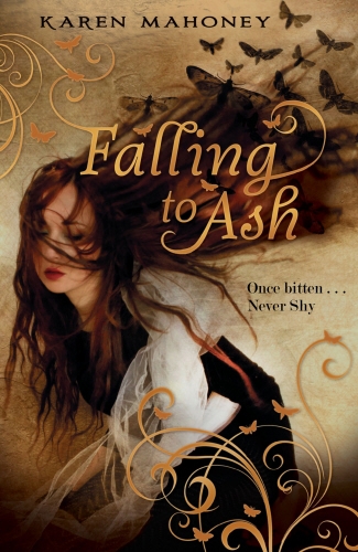 Book cover of Falling to Ash by Karen Mahoney