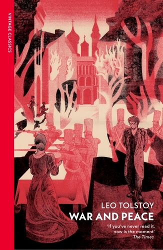 Book cover of War and Peace (Vintage Classic Russians Series) by Leo Tolstoy