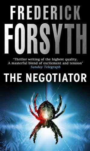 Book cover of The Negotiator by Frederick Forsyth