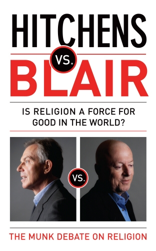 Book cover of Hitchens vs Blair by Christopher Hitchens