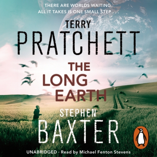 Book cover of The Long Earth by Terry Pratchett, Stephen Baxter