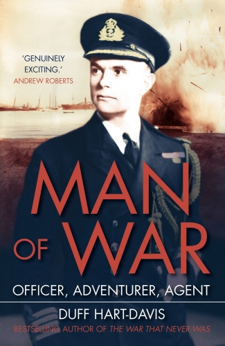 Book cover of Man of War by Duff Hart-Davis