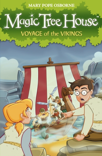Book cover of Magic Tree House 15: Voyage of the Vikings by Mary Pope Osborne