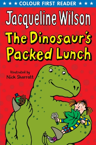 Book cover of The Dinosaur's Packed Lunch by Jacqueline Wilson
